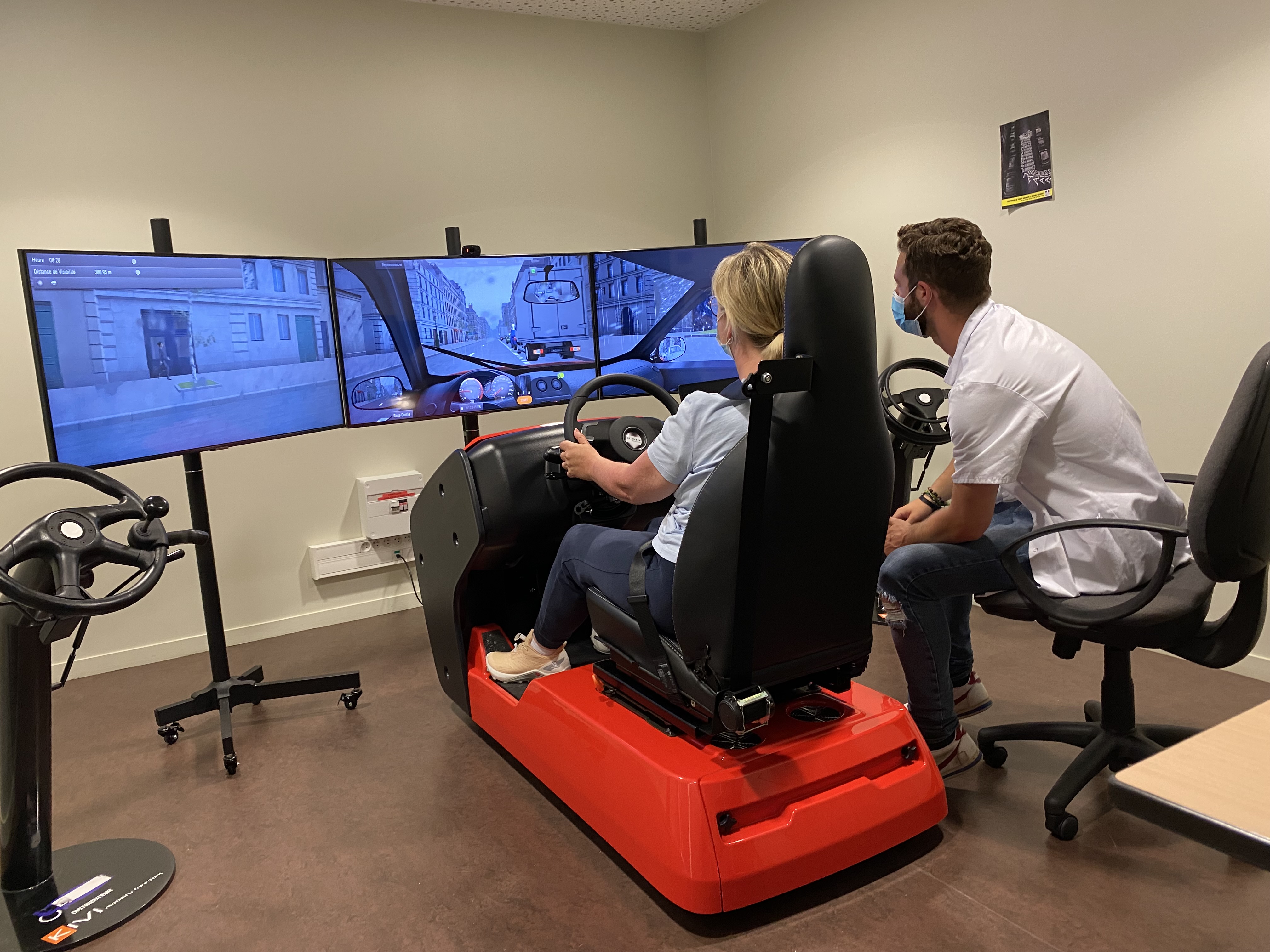 Les tests sur simulateur de conduite